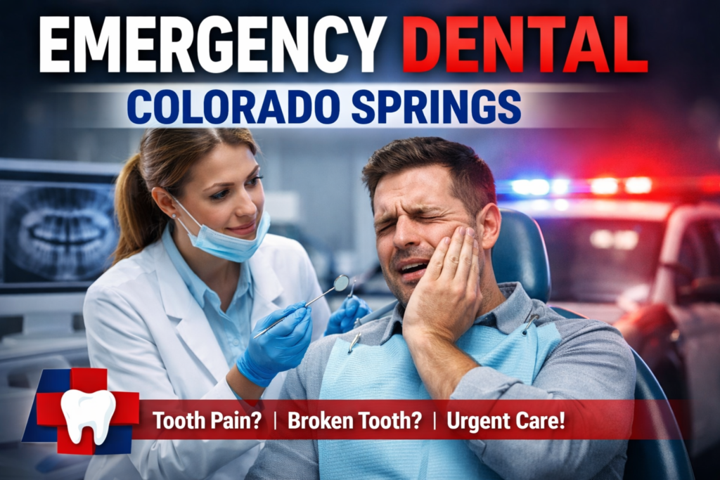 Emergency dental care in Colorado Springs