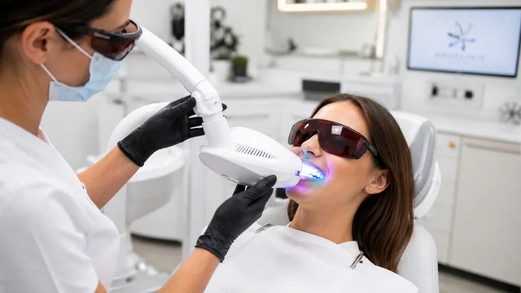 Professional teeth whitening treatment in Monument CO dental clinic